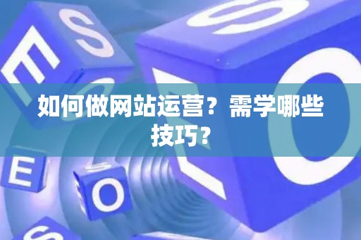 如何做网站运营？需学哪些技巧？